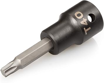 TEKTON 1 / 2 محرك بوصة x T40 Torx Impact Bit Socket | SIB24240