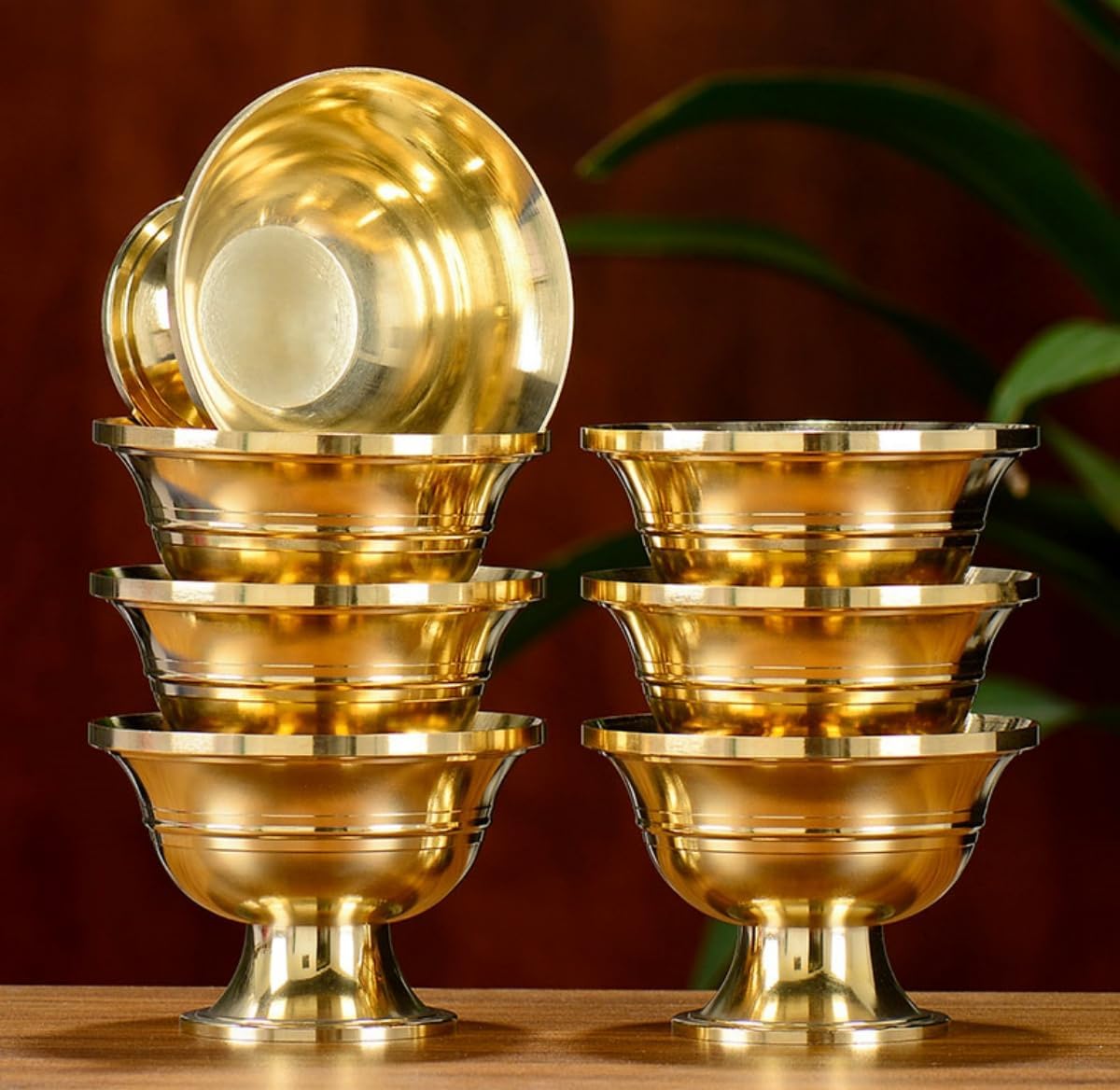 漆器 二重構造 椀 桜 金箔 装飾 蓋付き 5個セット 漆器 蒔絵 金塗 桜