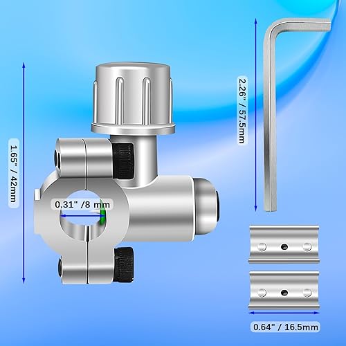 Miniatura 7 de FANOVO BPV31D Kit de válvula de perforación de bala, 4 piezas BPV-31 Kit de válvula de grifo para refrigerador, para tubo universal de refrigerador