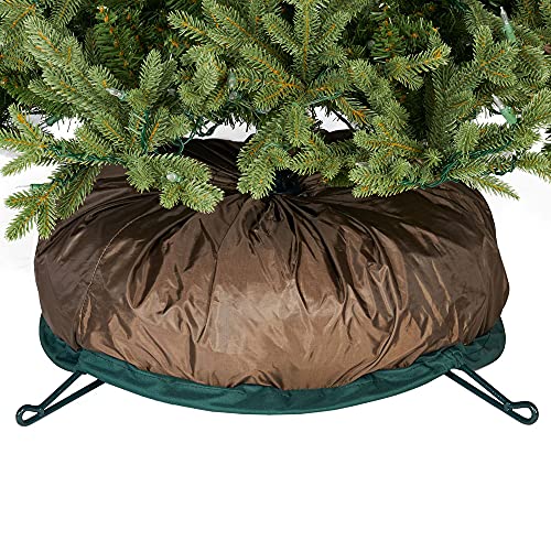 [Upright Tree Storage Bag] - 9 Foot Christmas Tree Storage Bag | Hold Your Artificial Trees Up To 9 Feet Tall - Keep Your Fake Tree Assembled | Hides Under Tree Skirt (9' - Large / Bag Only) #TOP5