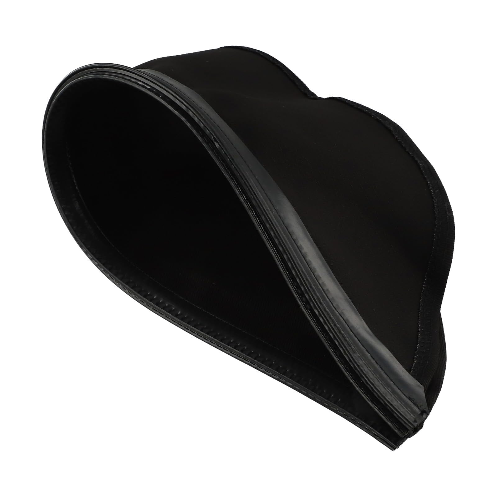 Saldatura casco bavaglino rimovibile protezione collo Flash & per Spark per protezione, per cotone ignifugo e PU, nero