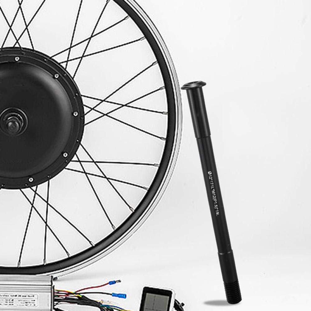 Fahrrad-Schnellspanner Fahrrad Achse Steckachse Fahrrad Fahrrad Aluminium Aluminium Legierung Schaufelwelle Schnellwechselhebel Straße Mountainbike Vorne Hinten Blumentrommel Laufwelle 142X12Mm