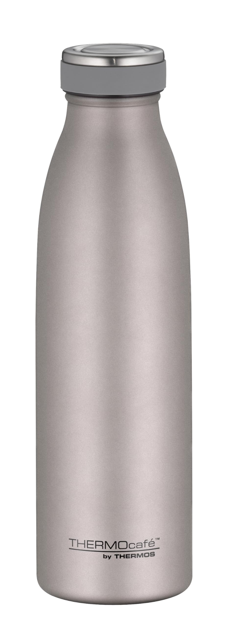 THERMOcafé by THERMOS TC Bottle Thermos Flask, Stainless Steel, Rose Matt, 500 ml