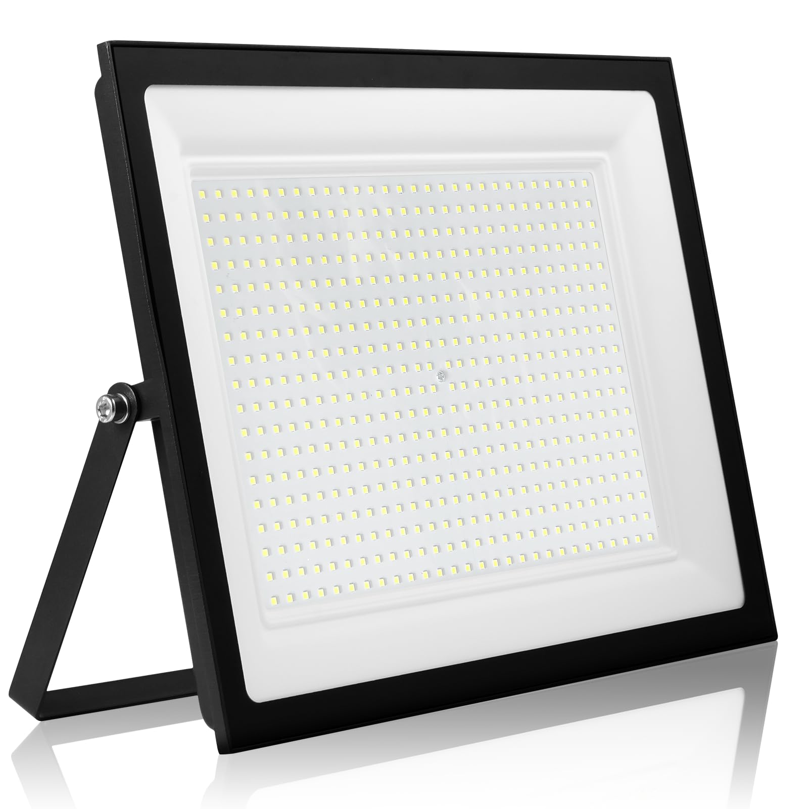 papasbox 500W Led Floodlight Outdoor, 50000LM LED Security Lights,3000K Cool White Incandescent Lamp Equivalent,Waterproof IP66 Wall Light Outdoor Lights for Garage Patio Backyard Front Yard Garden