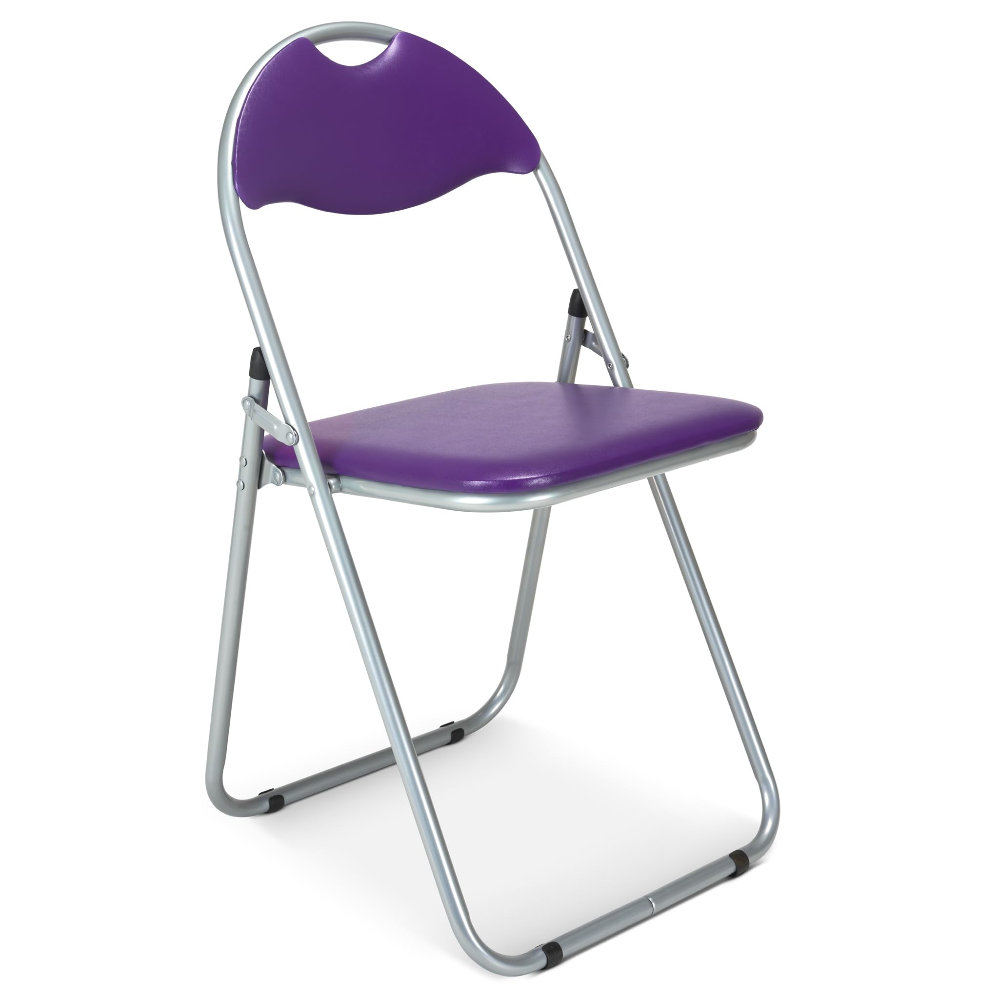 Bravich Candy Folding Chair, Padded Foldable Dining Chair with Steel Frame, Holds 100kg