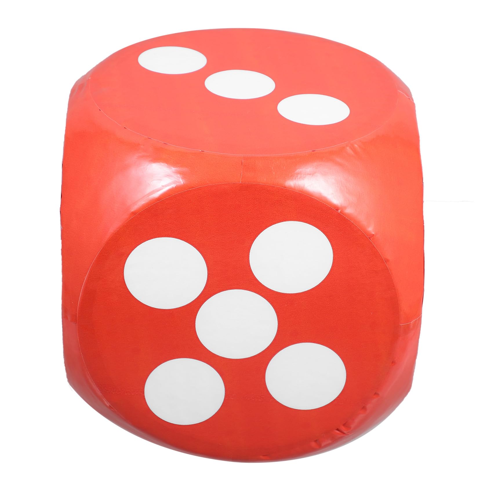 Gatuida Dados de Espuma Grandes para Juego de Fiesta, Dado de 20 Cm Naranja, Liviano y Fácil de Manejar, Accesorio para Reuniones y Entretenimiento Familiar,