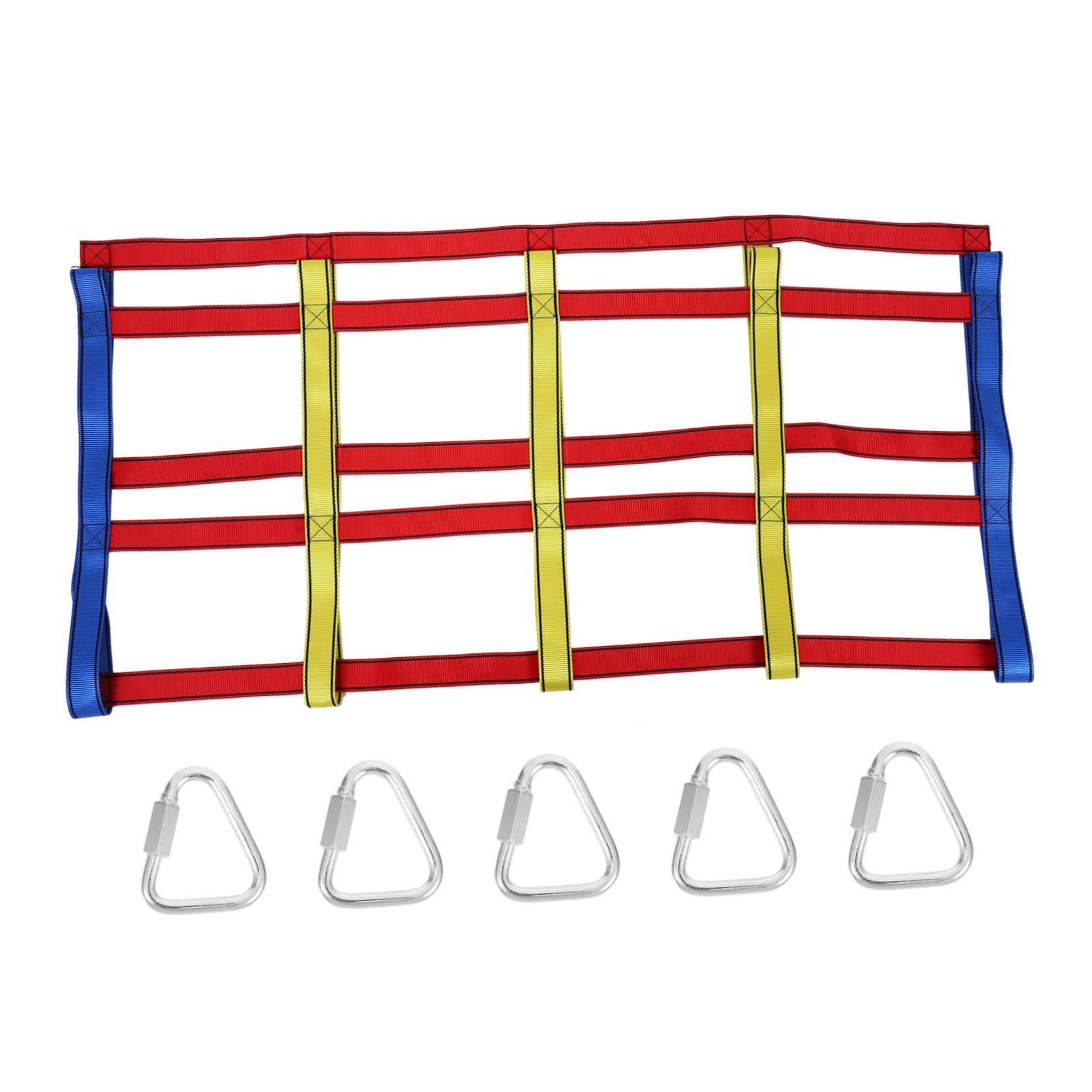 BESTonZON 1 Set Rainbow Climbing Net Durable Outdoor Plaything for Climbing Exercising Engaging Pendant for Skill Development Fun