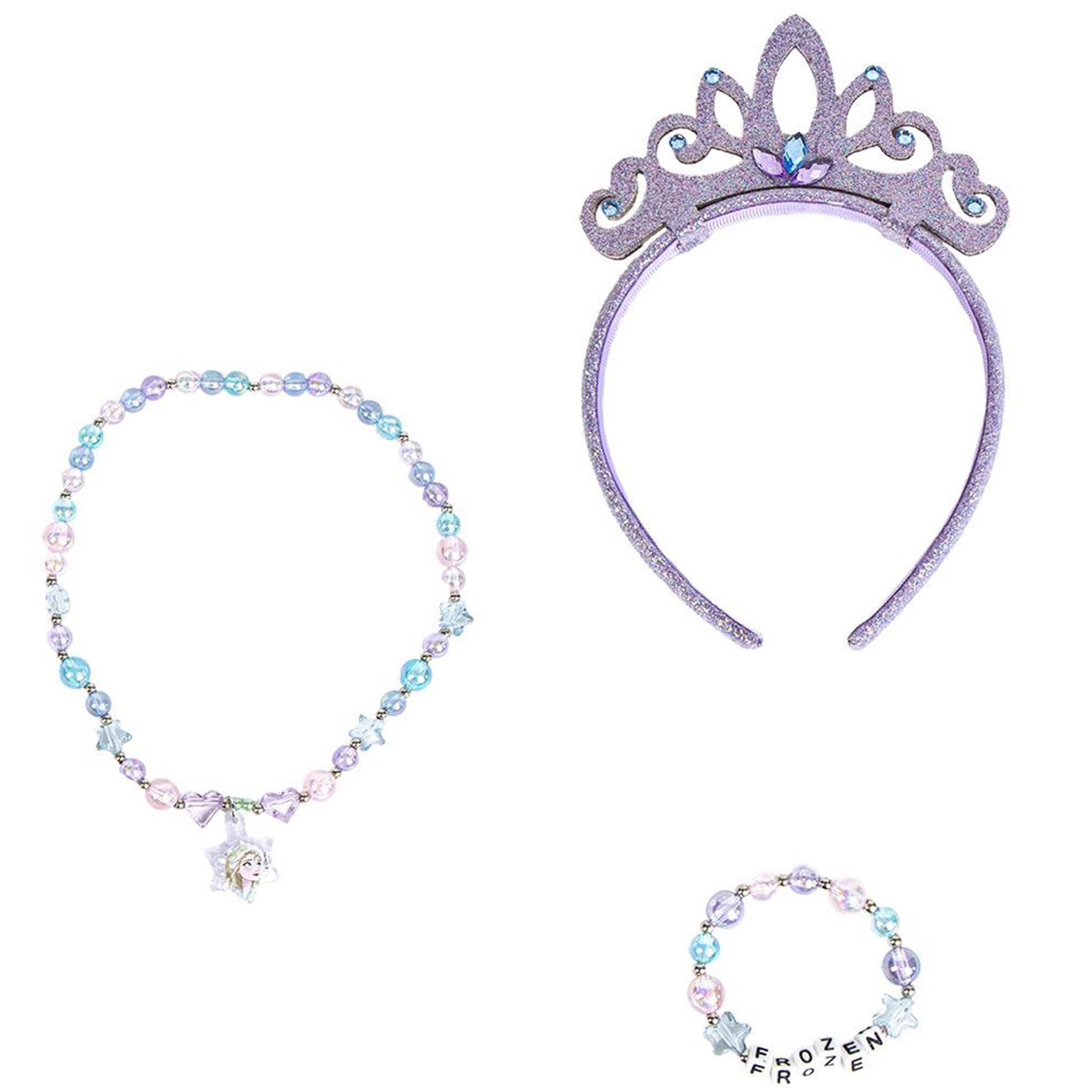 CERDÁ LIFE'S LITTLE MOMENTS FROZEN JEWELRY PACK 3 PIECES, Regular, Polyester, No Gemstone