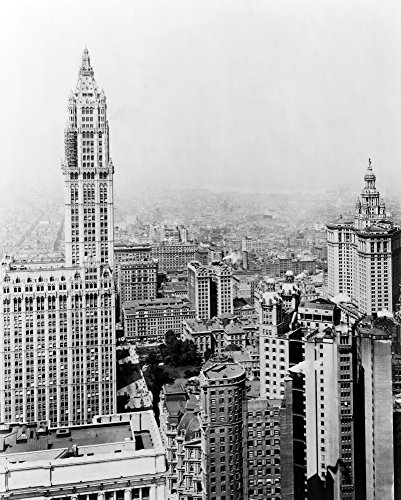 Woolworth Building 1913 Nthe Woolworth Building New York City The WorldS Tallest Building At The Time Of Its Completion In 1913 Until 1930 Photograph 1916 Poster Print by (18 x 24)