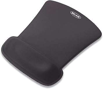Belkin WaveRest Gel Mouse Pad, Black F8E262-BLK, 1 Pack