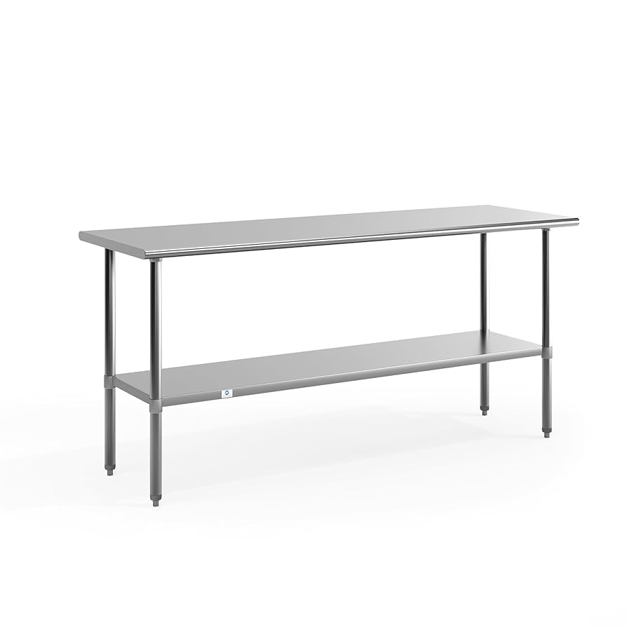 Flashs ワークテーブル Amazon.com: Flash Furniture Reader NSF Certified Stainless