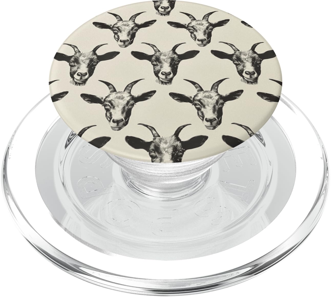 Trendy Goat Goated Pattern Lovers PopSockets PopGrip for MagSafe