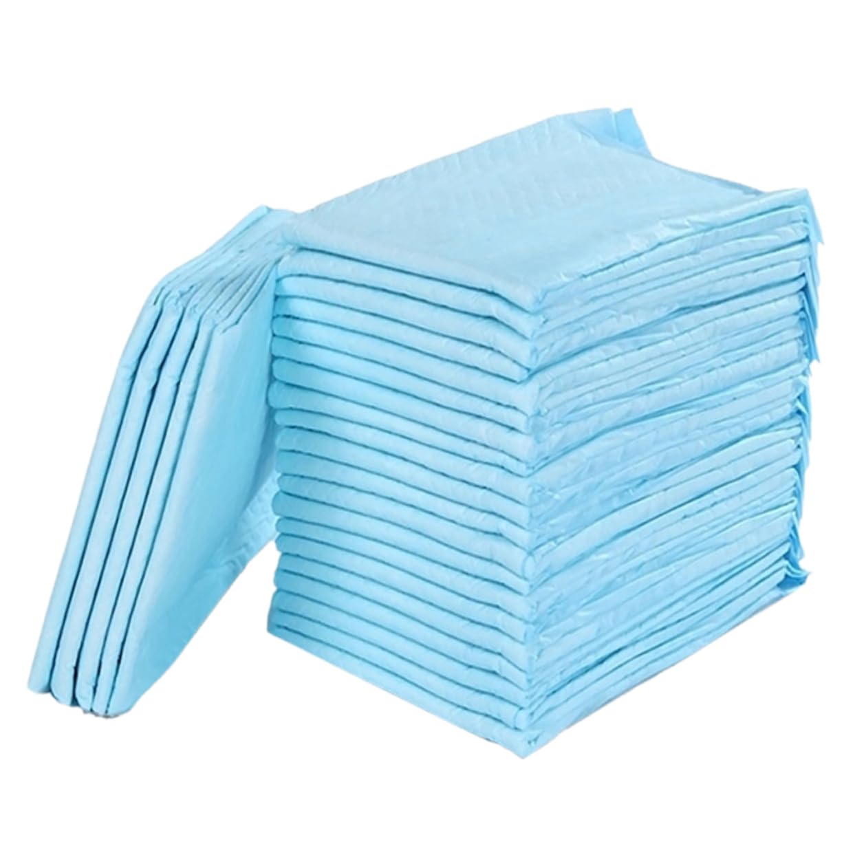SHOWERORO 100 Stück Einweg Wickelunterlagen Für Jungen, Mädchen Und Erwachsene Mit Saugfähigem Vliesstoff Papier Und Pe Auslaufsicheren Rändern Einweg-wickeltischunterlagen