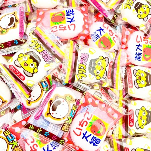 やおきん マシュマロ チョコ大福 イチゴ大福 プリン大福 50個 詰め合わせ シェアパック 個包装 お菓子 駄菓子 マシュマロ 小分け 小袋 6枚目