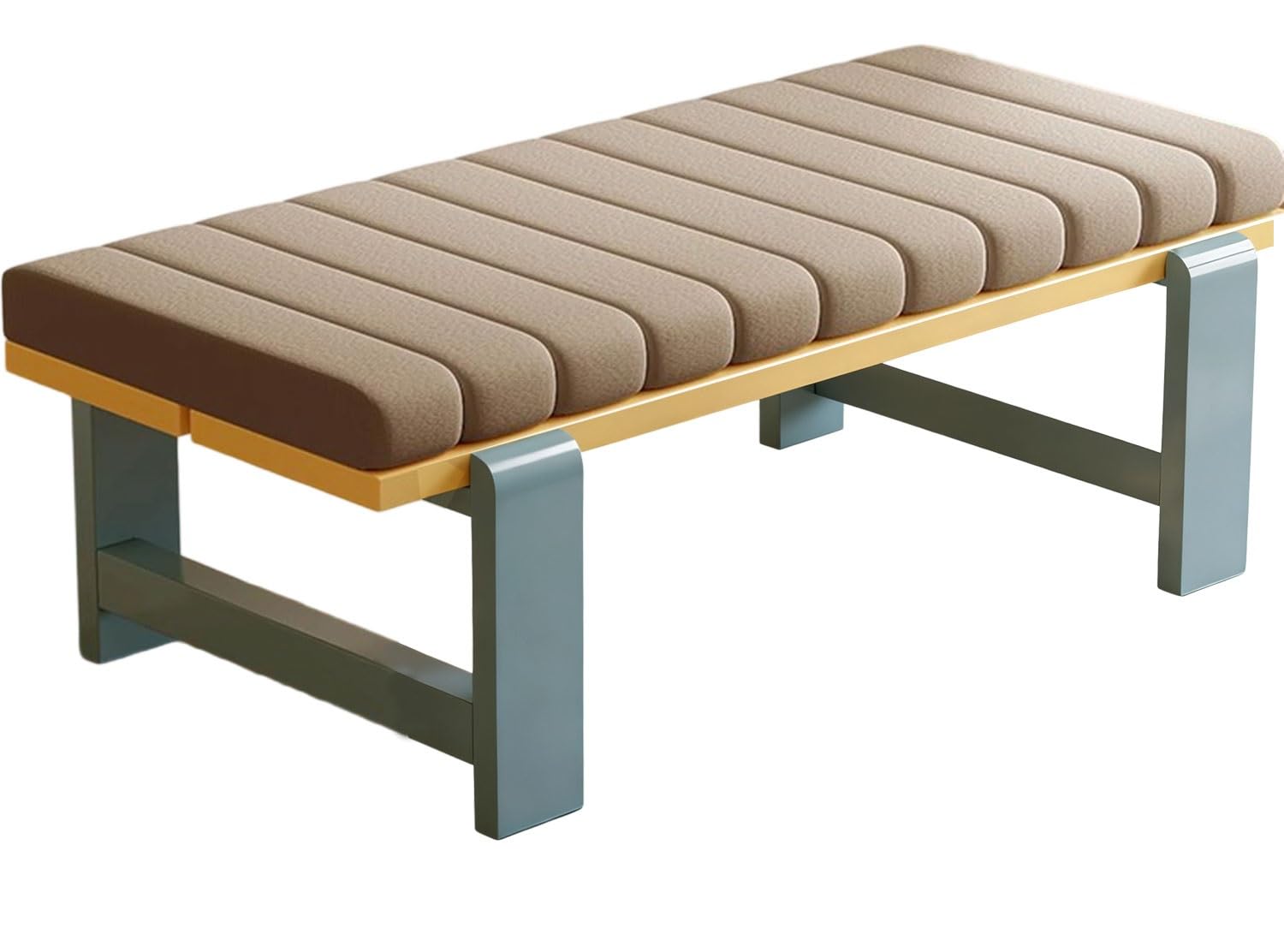 Coussin de banc de jardin antidérapant avec mousse épaisse 5 cm grand confort