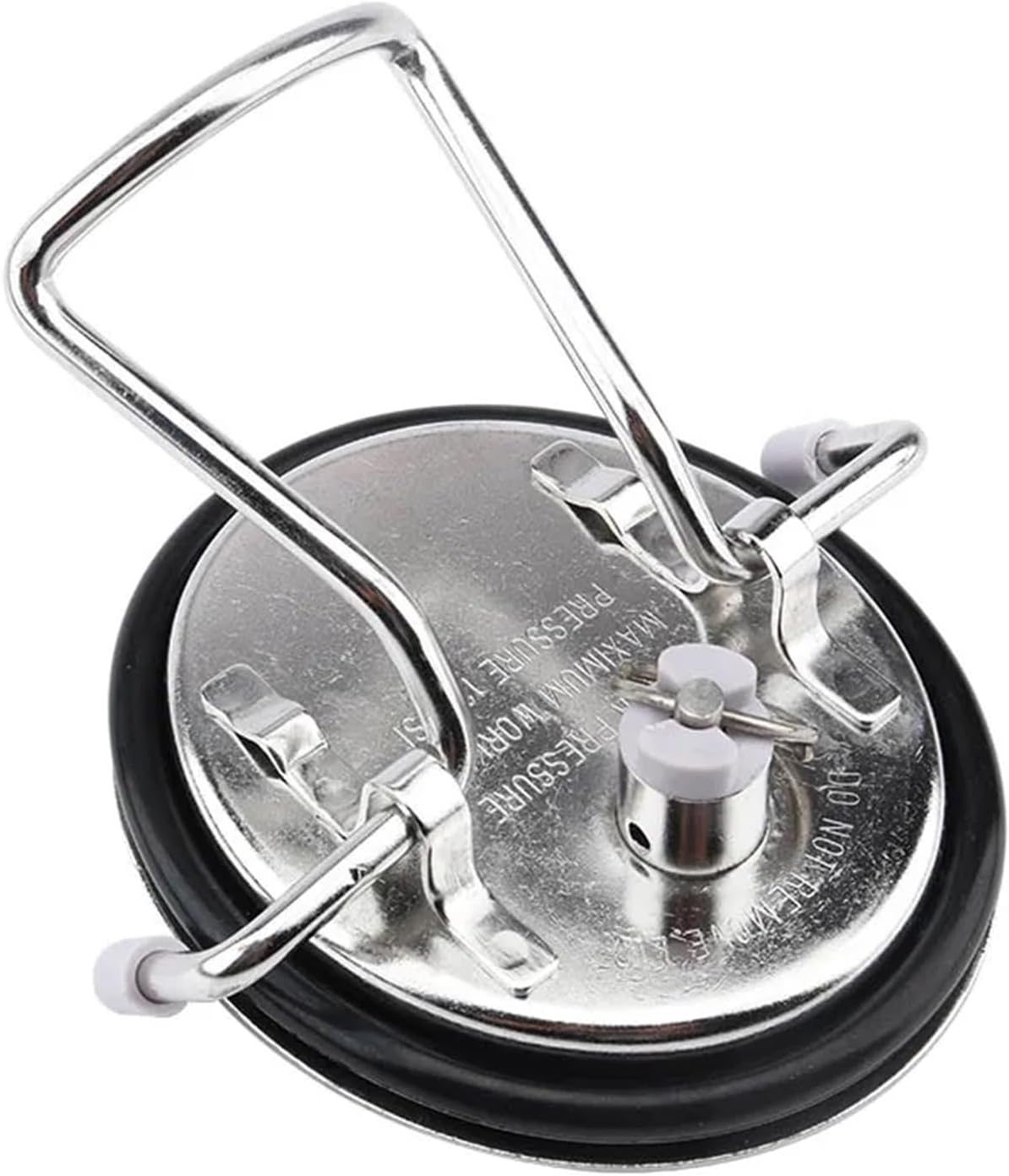 2Pcs Ball Lock Keg Lid,Stainless Steel Carbonation Cover With Pressure Relief Valve For Soda Keg Barrel, Home Brewing