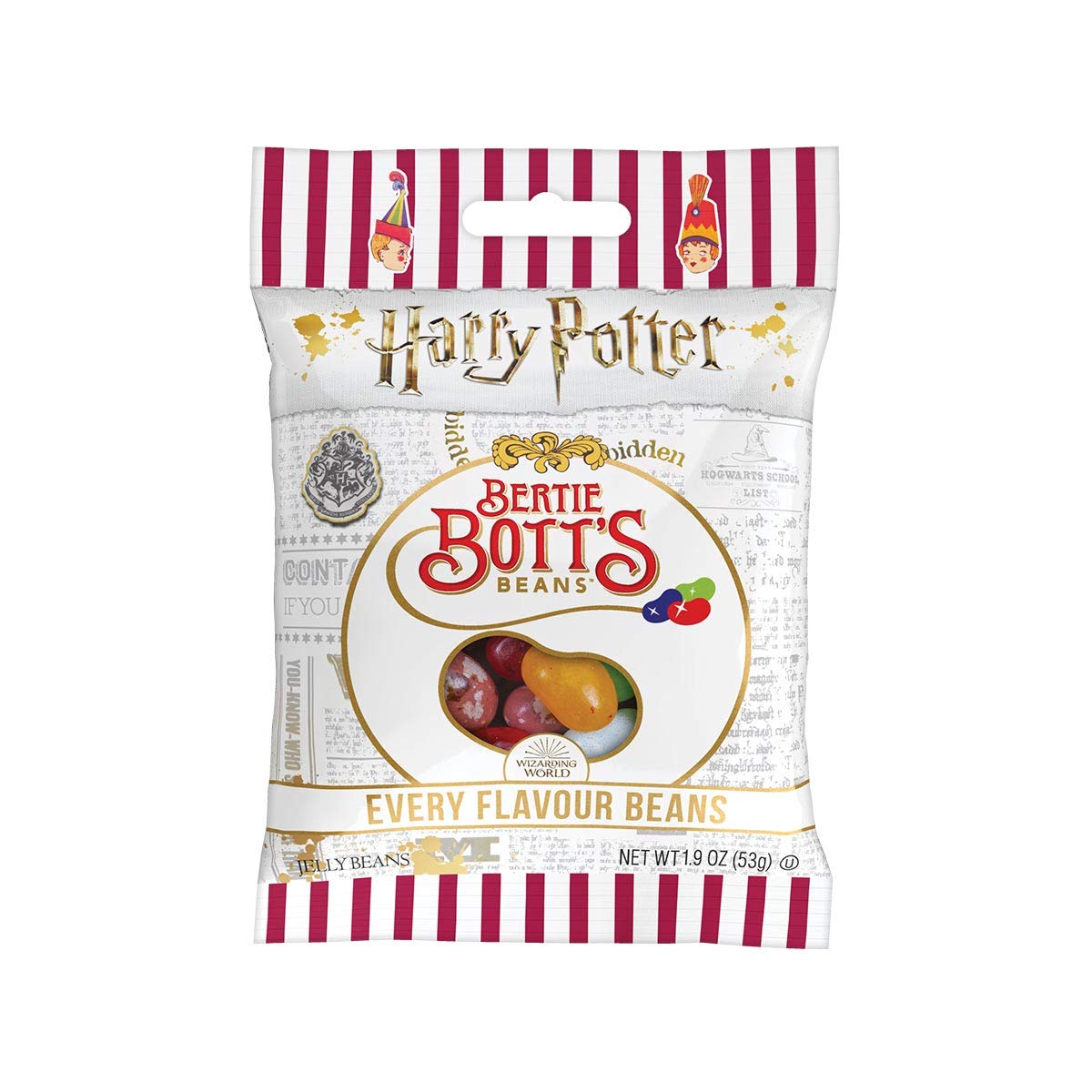 Jelly BellyHarry Potter Bertie Bott’s Every Flavor Jelly Beans, 1.9-oz, 12 Pack