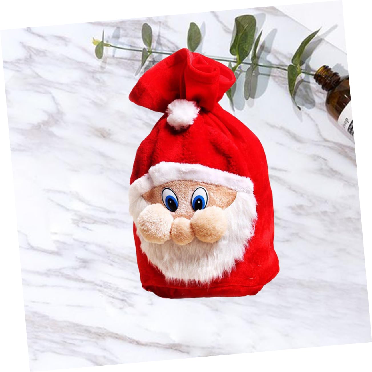 DEARMAMY 3 Piezas Bolsa de de Santa Claus para Navidad Saco de Almacenamiento de y Bolsa Cordón para y Snacks Diseño Creativo y Duradero