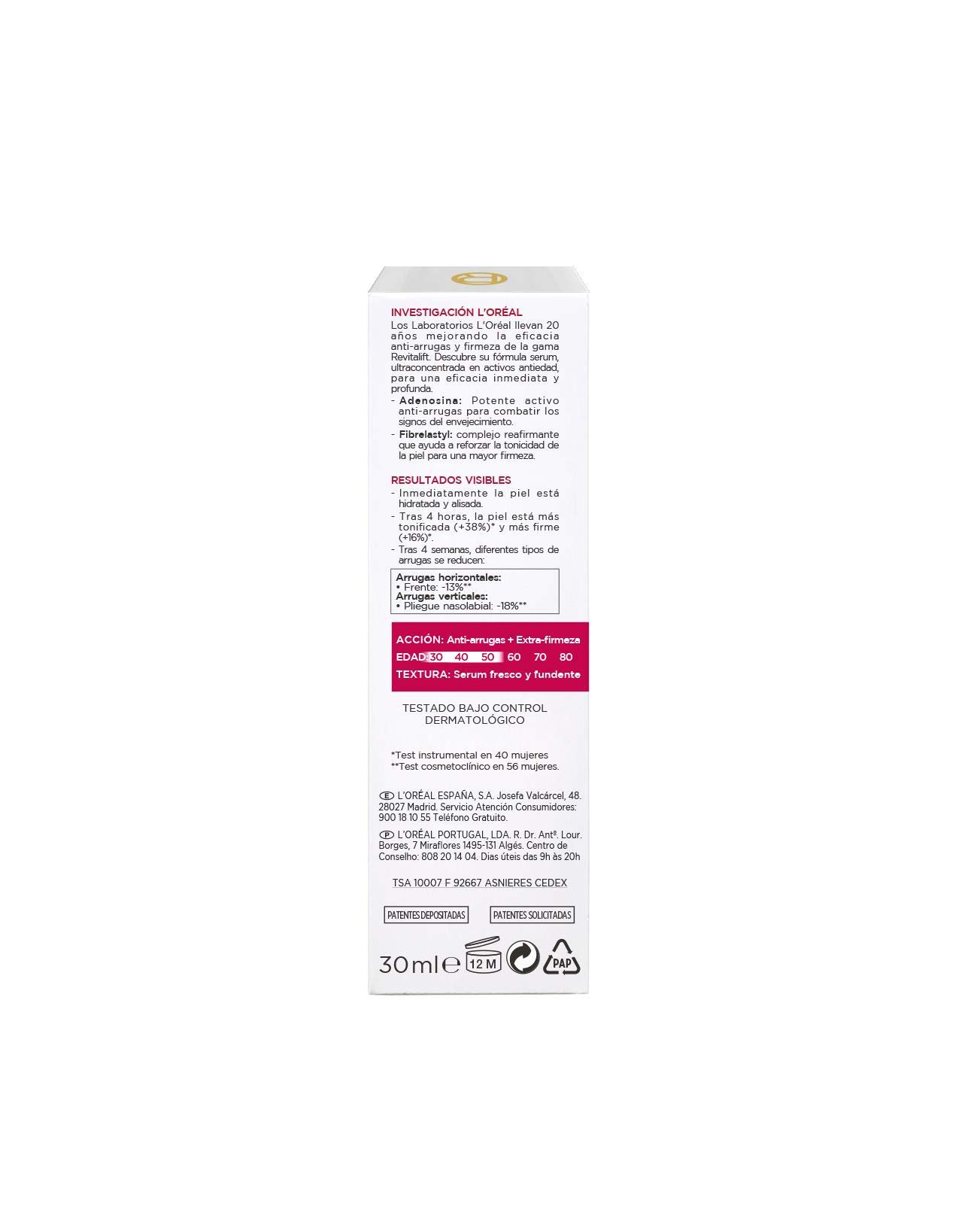 Image secondaire de L'Oréal Revitalift Sérum visage 30 ml