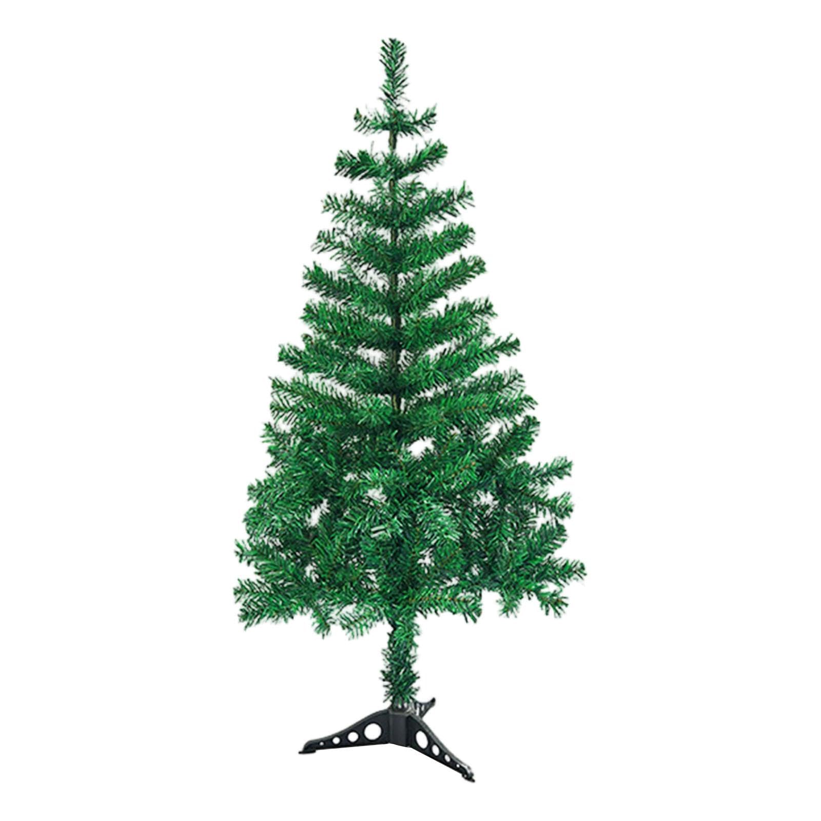 Árbol de Navidad artificial de 90cm con soporte para decoración exterior