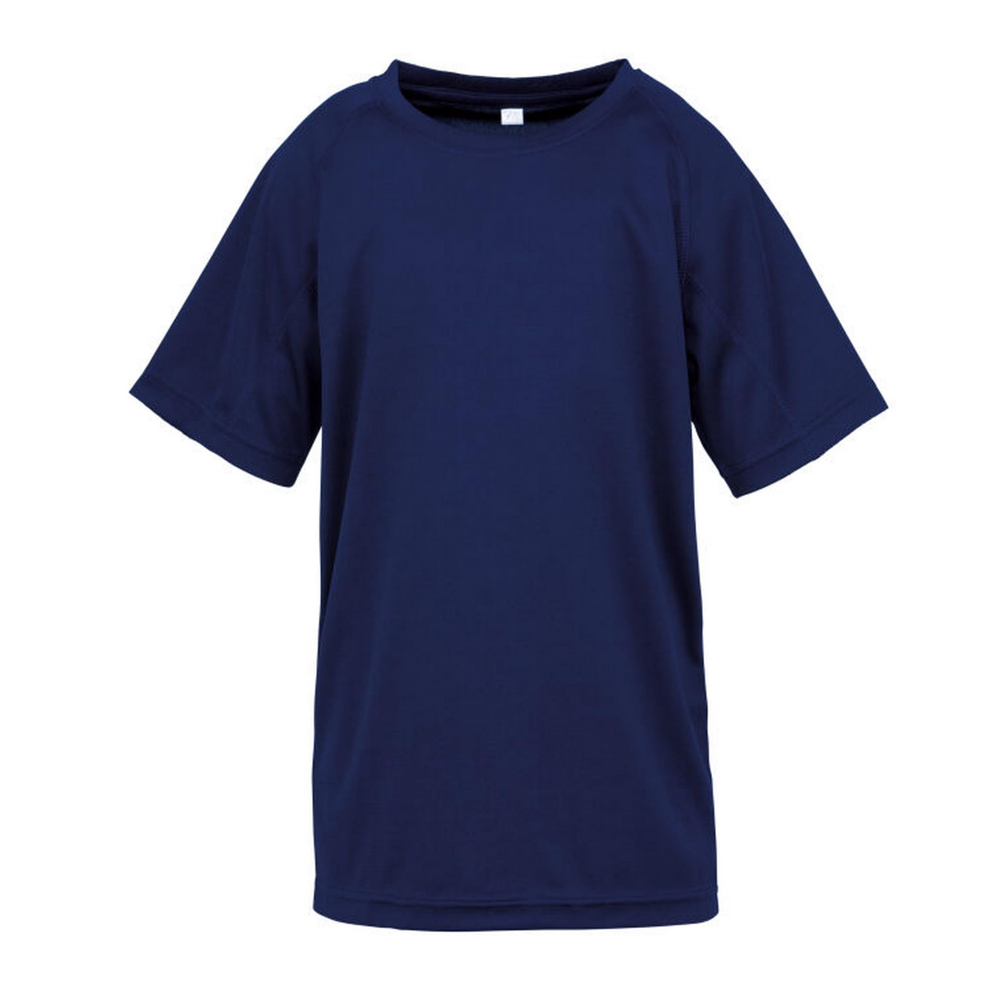 Spiro Impact Junior P'formance Aircool T, Navy Blue, 9-10. S287J