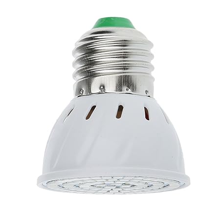 Segolike 220V 8W 80Smd Led Plant Grow Light Bulb Full Spectrum E27 Screw