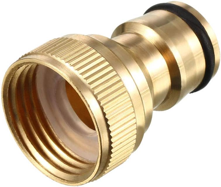 uxcell Brass Garden Hose 1/2 PT Female Threaded Connector, Adapter