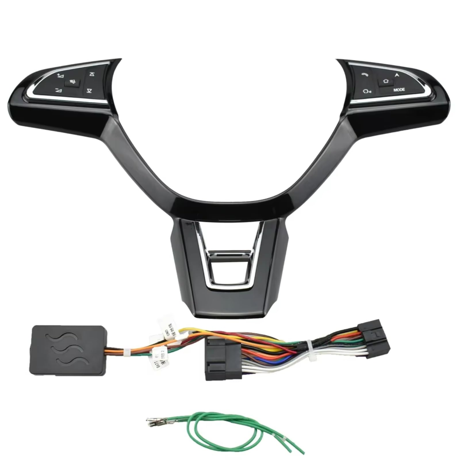 Bouton commande volant multifonction Skoda interrupteur audio précis - 5