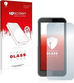 upscreen Screen Protector Film compatible with bluebird HF 550-9H Glass Protection, Extreme Scratch Resistant