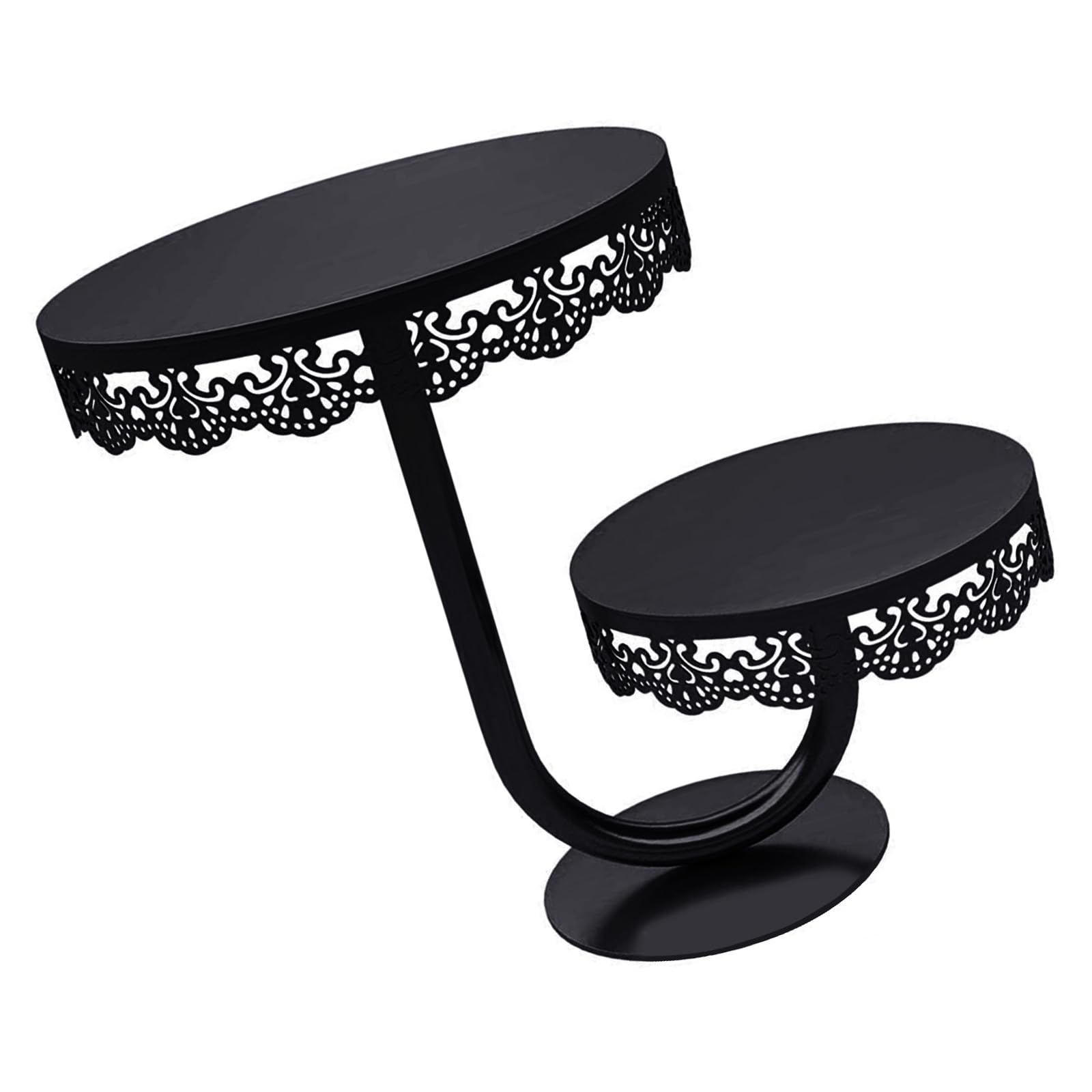 Bandejas para Comida,Expositor de postres Varios Niveles,Bandeja Servir Pasteles,Bodas,Fiestas y repostería casera,Elegantes Accesorios repostería.