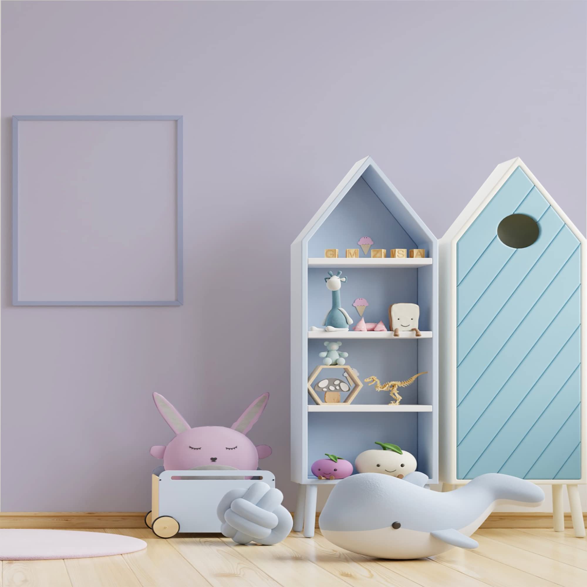BOX DECO COULEURS Pintura natural ecológica interior exterior con aspecto terciopelo Natura – 1 l/13 m² [Clase energética A+], morado Parma
