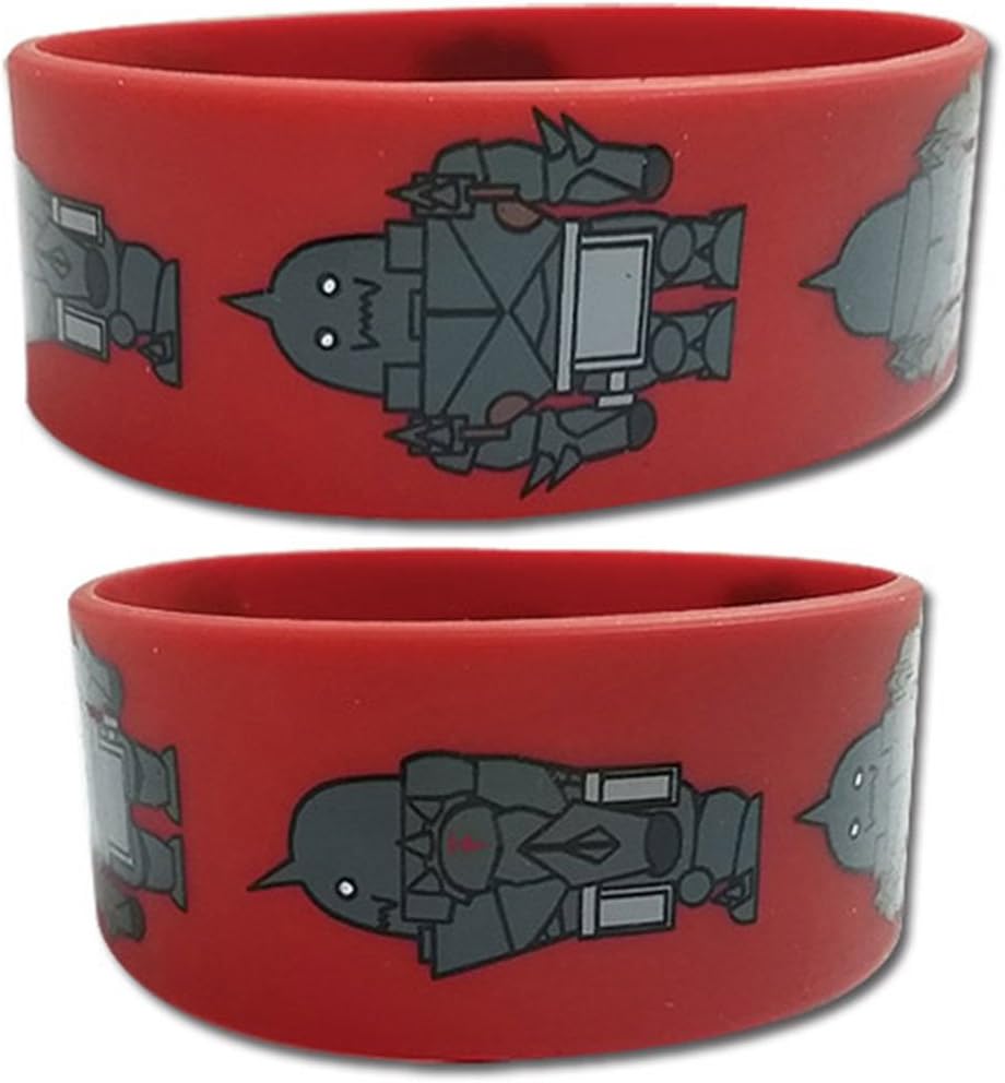 Fullmetal Alchemist Brotherhood Wristband: Alphonse Elric Pvc Wristband