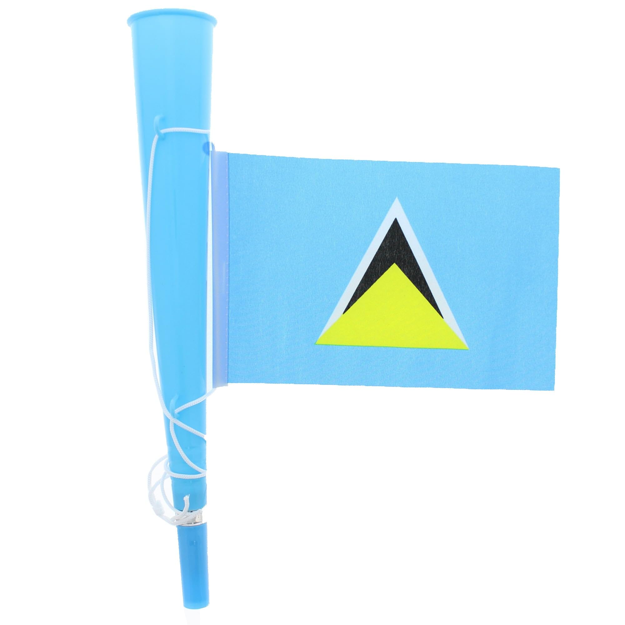 Zac's Alter Ego Bright Loud Carnival Festival Party Woofer Blow Horn with Flag & String