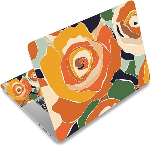 ARTSO Calcomanía Adhesiva para Portátil de 12, 13, 14, 15, 15,4 y 15,6 pulgadas, Calcomanía Adhesiva Universal para Netbook, Protector de Arte