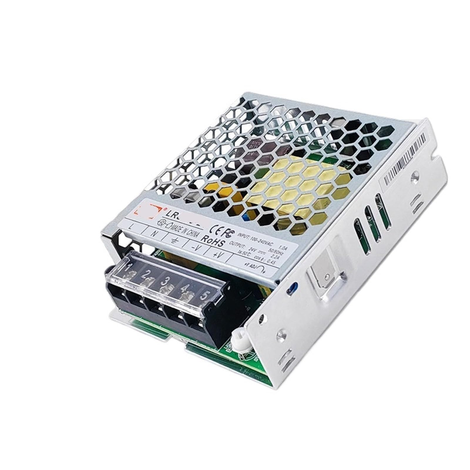 PWANUIGTE Industrial Control Thin Switching Power Supply LRS-50-24V2.1A12V4.2A AC to DC(LRS-50-24)