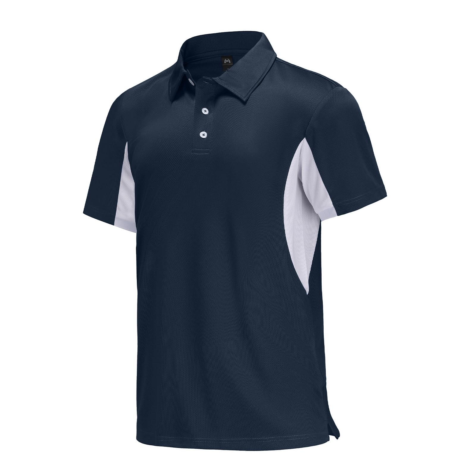 MOHEEN Men's Moisture-Wicking Golf Polo Shirts - Sun Protection Dry Fit M-7XL