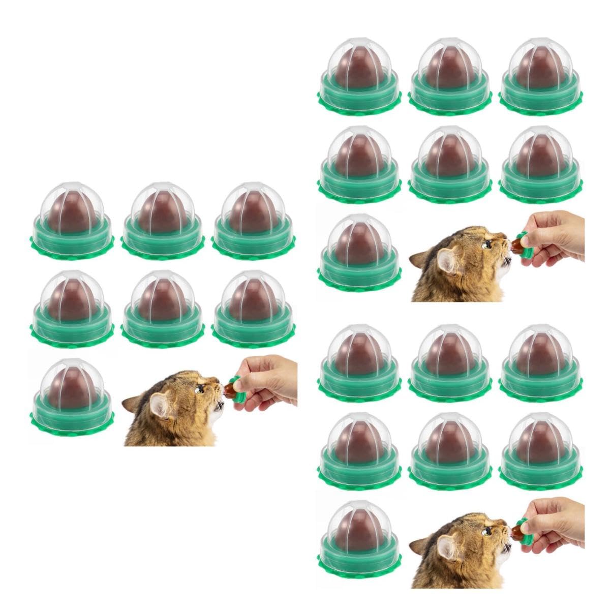 3 Set di Dolcetti per Animali Domestici di Snack per Gatti Che Leccano Caramelle Pesce Colla 10 Pezzi * 3