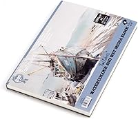 Vista 1 de Paul Rubens Bloque de acuarela, 140 libras, calidad de artista, papel para acuarela, prensado en frío, 50% algodón, tamaño 7.6 x 5.3 pulgadas, 20