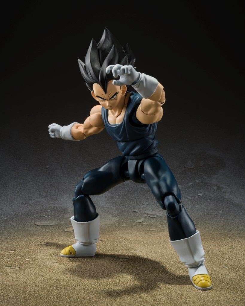 TAMASHII NATIONS - Dragon Ball Super: Super Hero - Vegeta Super Hero, Bandai Spirits S.H.Figuarts Action Figure