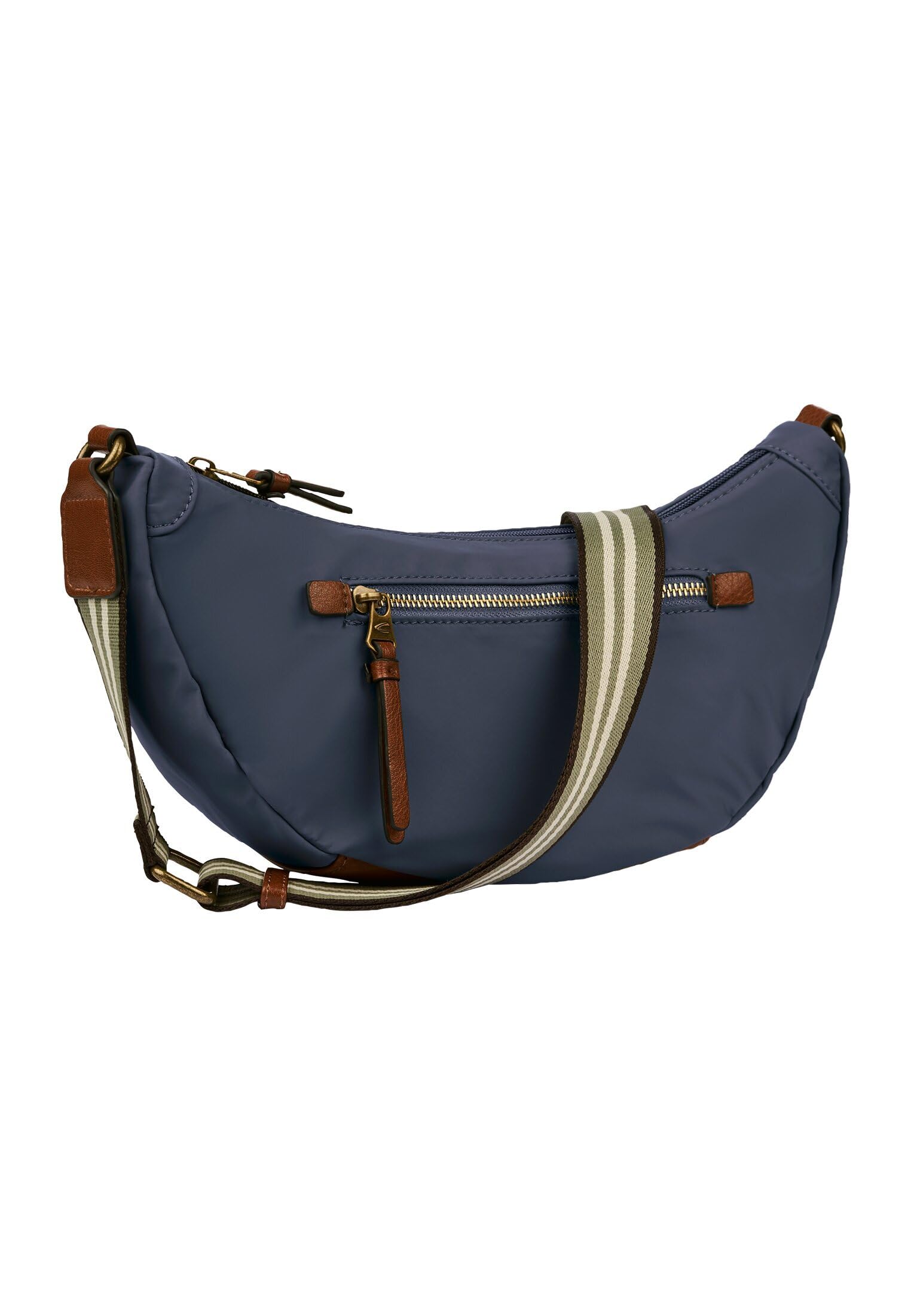 camel active Women's Bari Banana Bag Handbag, blue, S