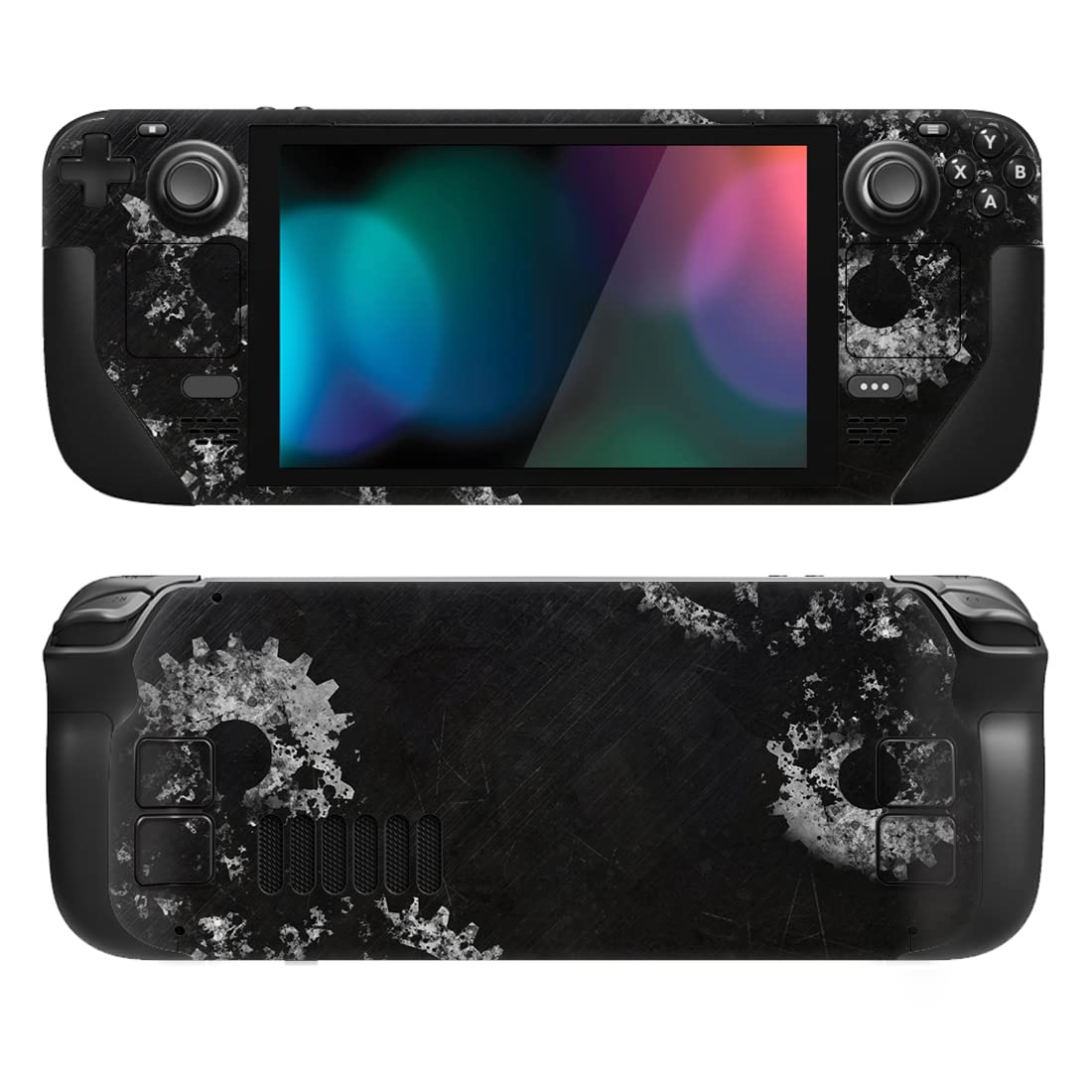 playvital Full Set Protective Skin Decal for Steam Deck LCD, Custom Stickers Vinyl Cover for Steam Deck OLED - Messy Code — view 41