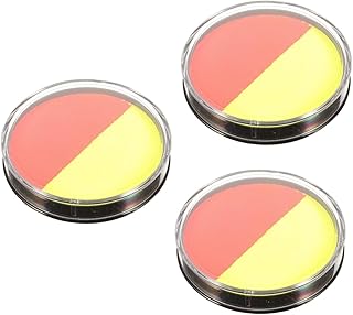 3Pcs Paleta De Maquiagem De Pintura Corporal Solúvel Em Água Pintura Facial Maquiagem Tintas A Óleo Solúveis Em Água Paleta De Pintura De Pigmento De Pintura Corporal Pintura