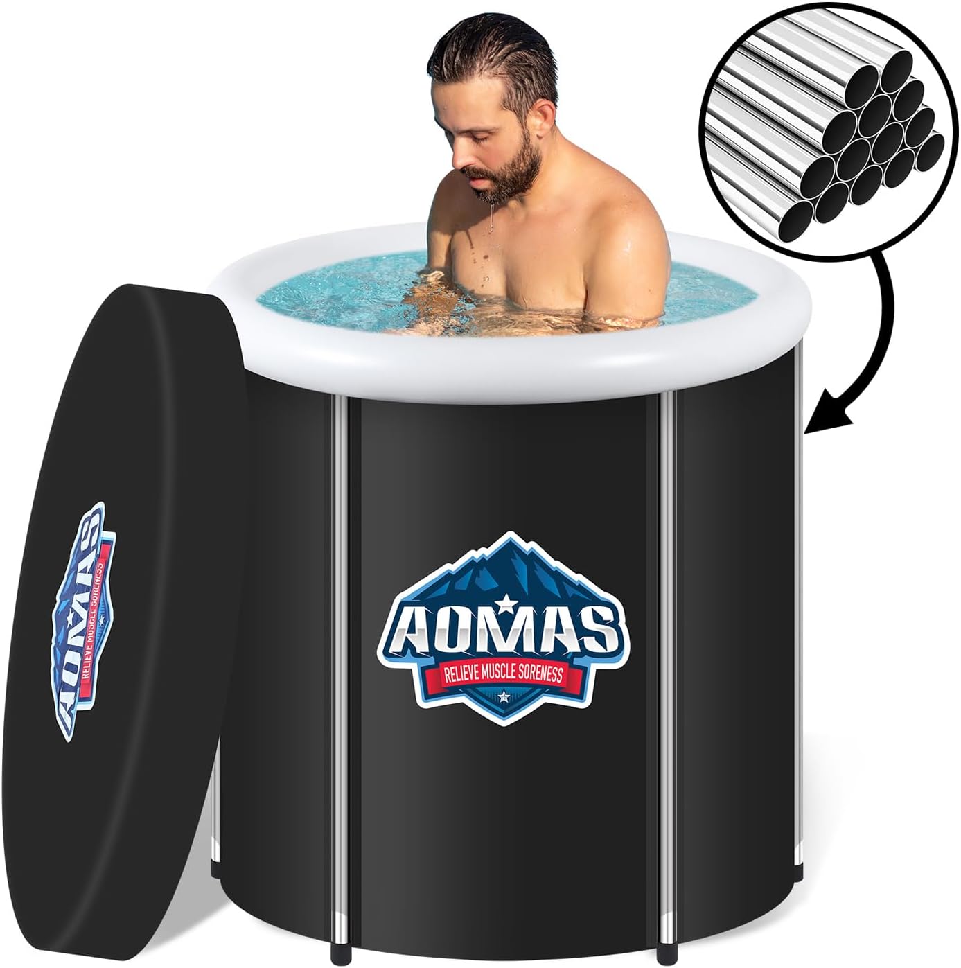 Ice Bath Tub for Athletes Easy to Assemble Cold Plunge