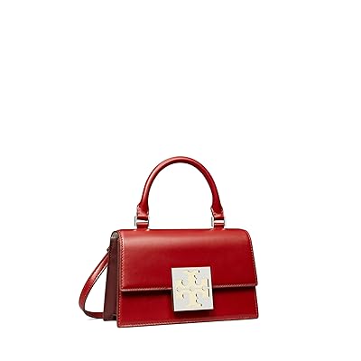 Tory Burch Bon Bon Color Block Mini Top Handle Bag Cross Body Women