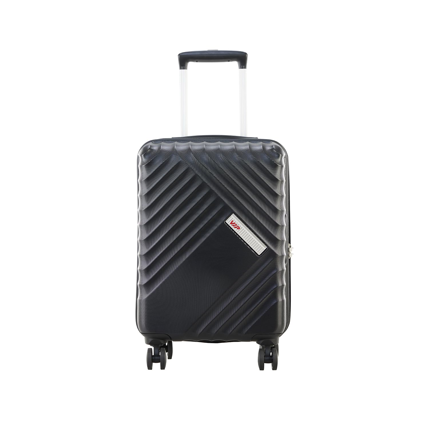 Polycarbonate Arlington-Uni Trolley Bag 55 360° With Spinner Wheels (Black, Small)-image-6