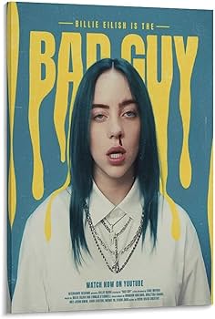 Amazon.co.jp: ビリー・アイリッシュが 音楽歌手1ポスター アート