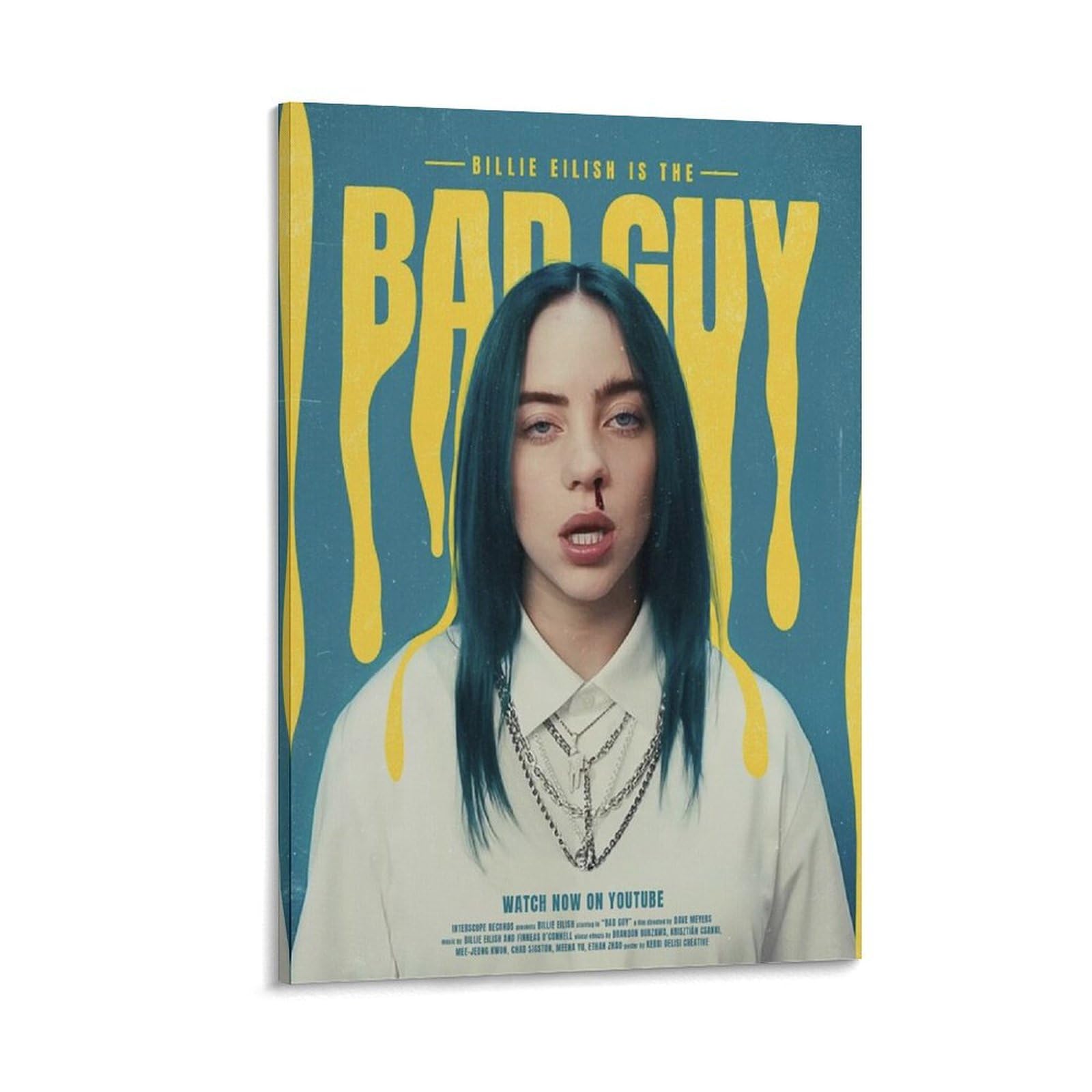 Amazon.co.jp: ビリー・アイリッシュが 音楽歌手1ポスター アート