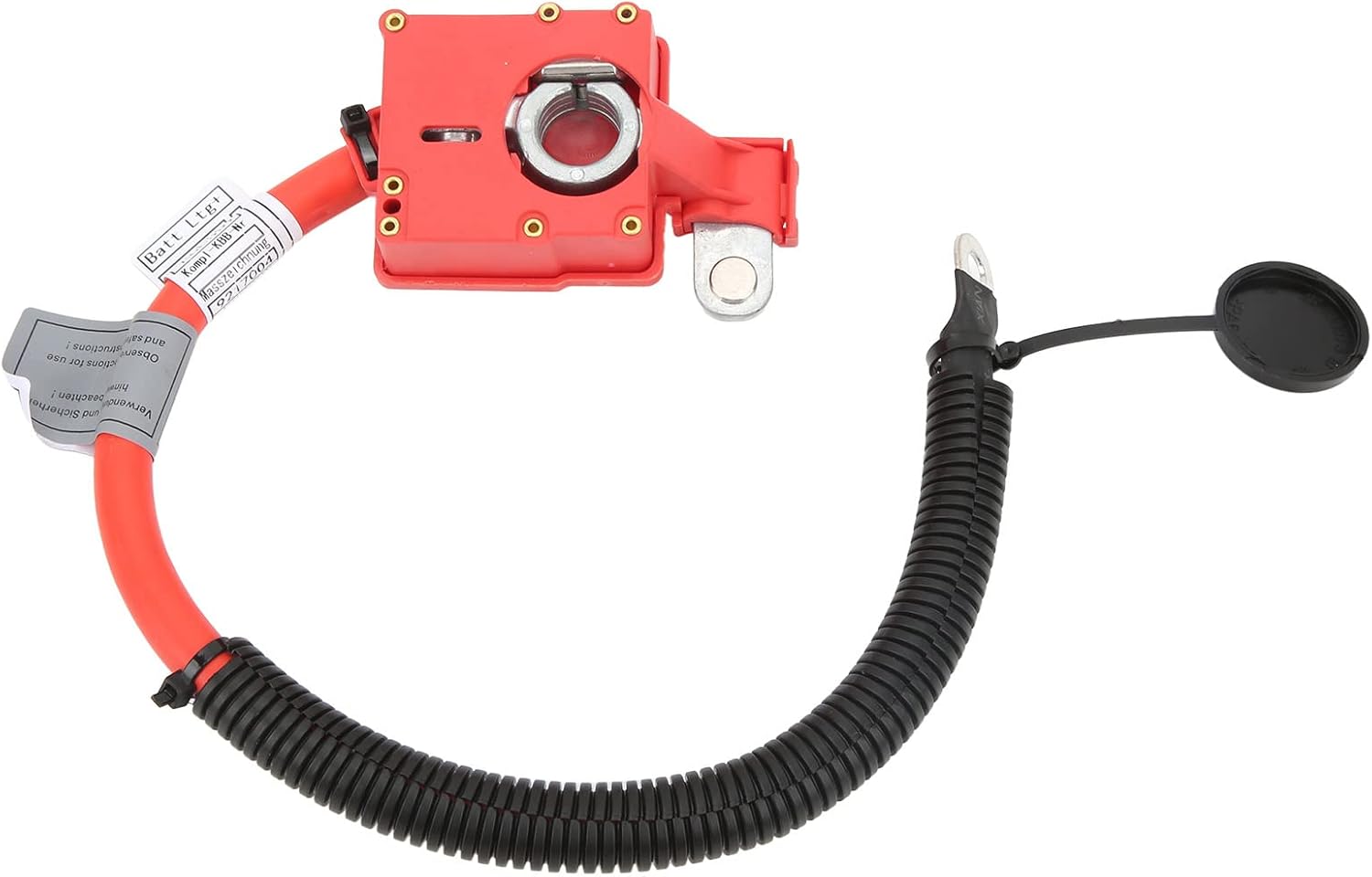 Brilluxa Positive Battery Cable, Copper Lug Battery Lead Wire Terminal Connector 61129217004 Compatible with X5 E70 and X6 E71 E72 Charging Power Line