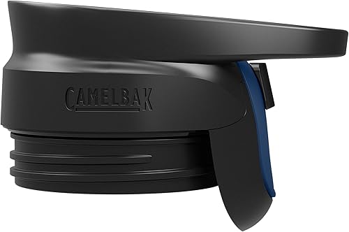 Miniatura 180 de CamelBak Forge Flow - Taza de viaje aislada de acero inoxidable, color negro, 16 onzas