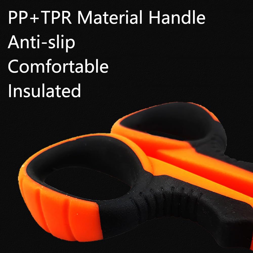 Forbici Da Elettricista Con Copertura - Tagliano Cavi, Lenza, Filo - Foto 12